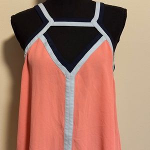 BCBG Silk Tank Top